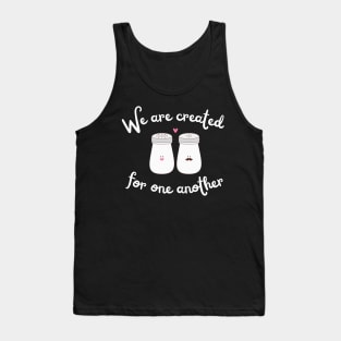 Salt And Pepper Love For Valentine's Day Tank Top